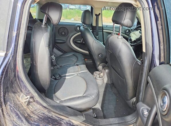 WMWZB3C55GWR48456 2016 MINI COOPER Черный Вид задних сидений