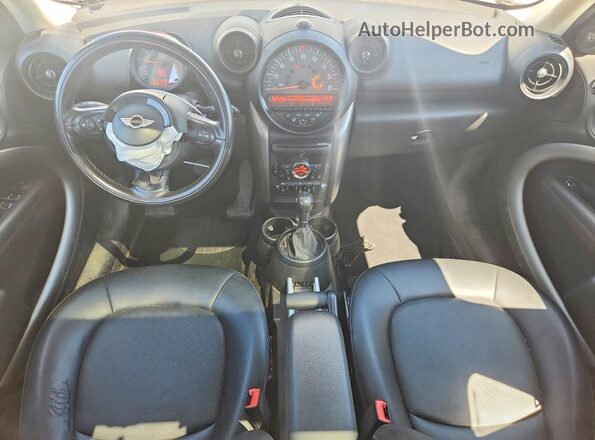 WMWZB3C56GWR49308 2016 MINI COOPER White Widok deski rozdzielczej