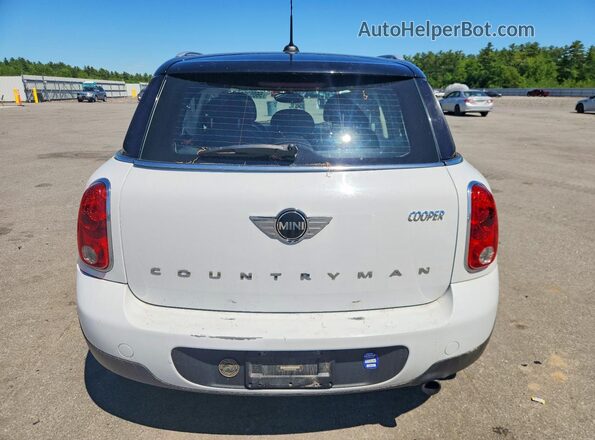 WMWZB3C56GWR49308 2016 MINI COOPER White Widok z tyłu