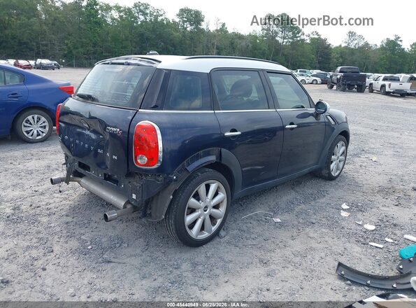 WMWZC3C51GWT09004 2016 MINI COUNTRYMAN Blue Հետևի աջ