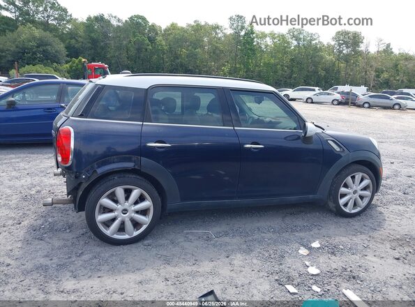 WMWZC3C51GWT09004 2016 MINI COUNTRYMAN Blue Սալոնի 360 աստիճան տեսք