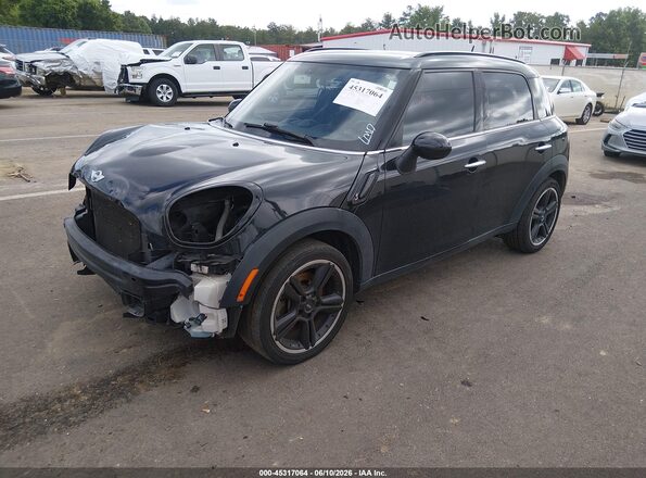 WMWZC3C57GWT08200 2016 MINI COUNTRYMAN Black Vista tres cuartos delantera izquierda