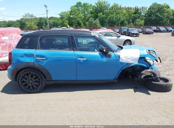 WMWZC3C57GWT10769 2016 MINI COUNTRYMAN Light Blue 