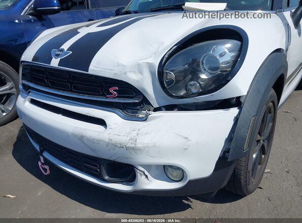 WMWZC3C58GWT09162 2016 MINI COUNTRYMAN White Դիմացի տեսք
