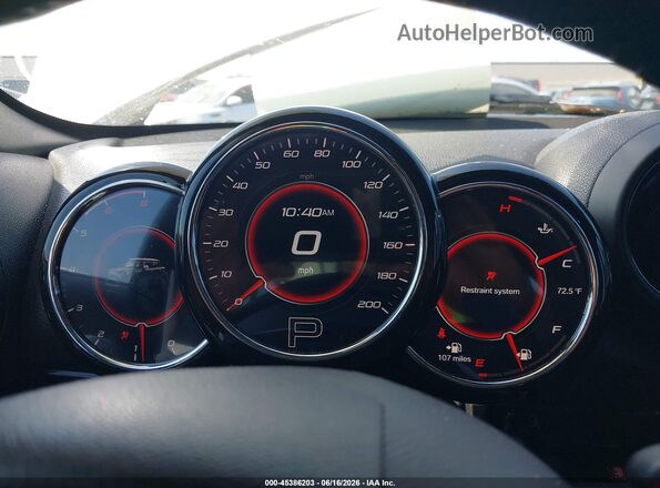 WMWZC3C58GWT09162 2016 MINI COUNTRYMAN White Հետևի նստատեղերի տեսք
