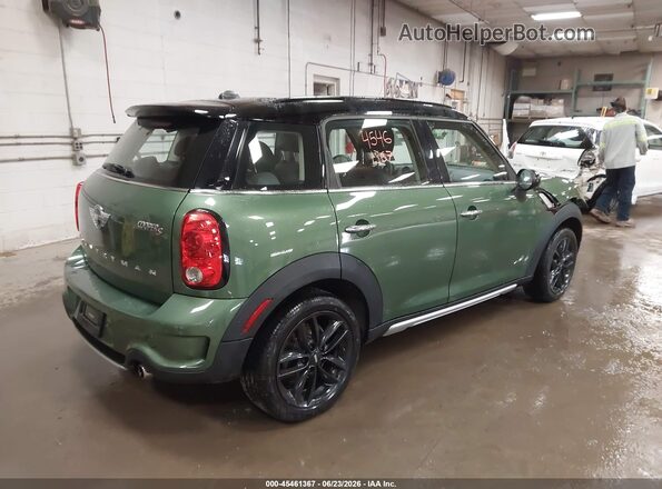 WMWZC5C5XGWU04690 2016 MINI COUNTRYMAN Green Задня права чверть