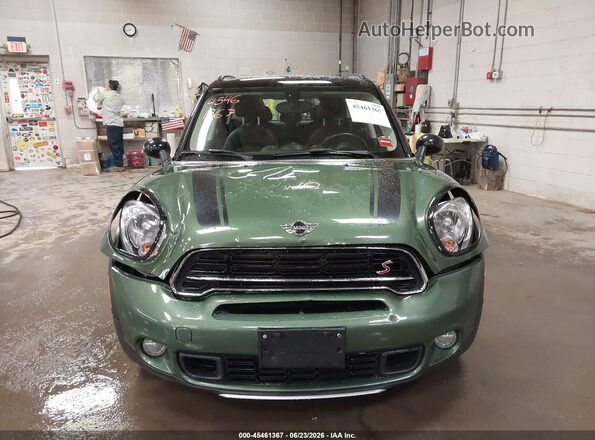 WMWZC5C5XGWU04690 2016 MINI COUNTRYMAN Green Вид спереду