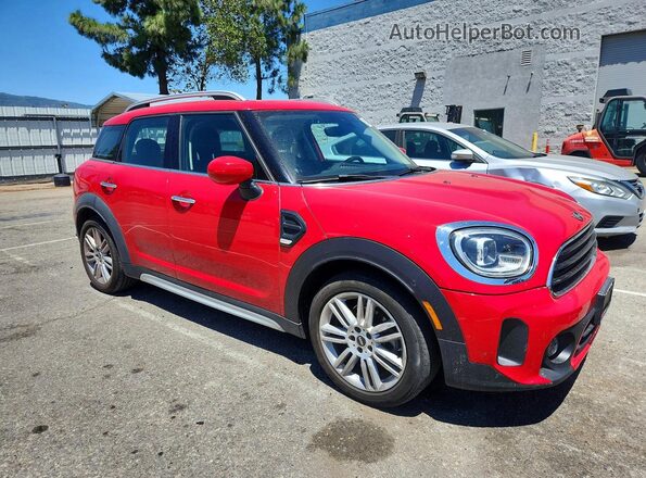 WMZ23BR07N3N70372 2022 MINI COOPER Red Առջևի աջ