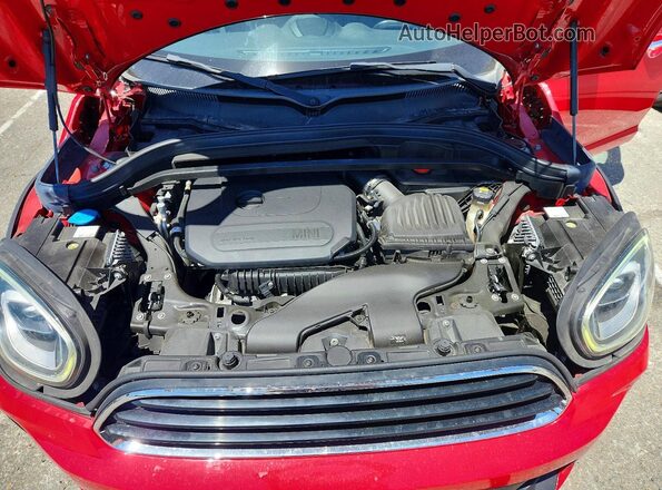 WMZ23BR07N3N70372 2022 MINI COOPER Red Սալոնի հետևի տեսք