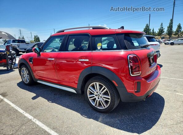WMZ23BR07N3N70372 2022 MINI COOPER Red Հետևի ձախ