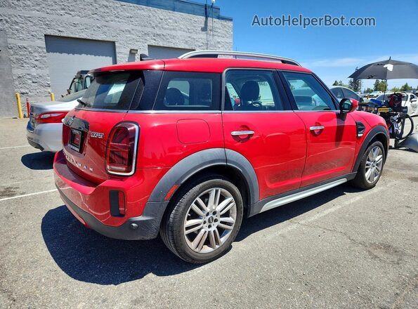 WMZ23BR07N3N70372 2022 MINI COOPER Red Հետևի աջ
