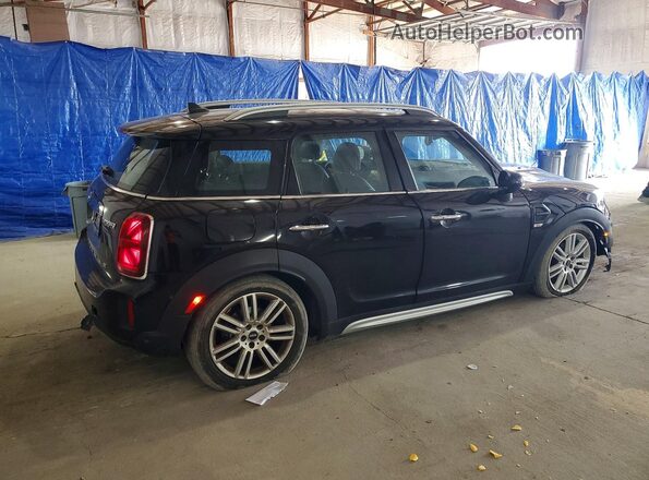 WMZ23BR09N3N60264 2022 MINI COOPER Черный Задняя правая четверть