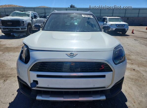 WMZ23GA00S7T38323 2025 MINI COUNTRYMAN White წინა ხედი
