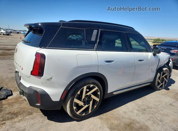 WMZ23GA00S7T38323 2025 MINI COUNTRYMAN White უკანა მარჯვენა