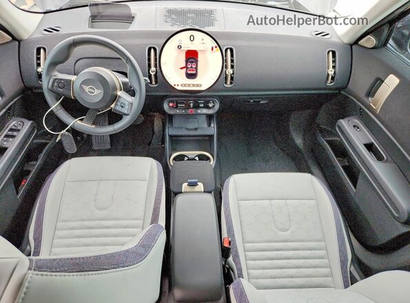 WMZ23GA03S7P95403 2025 MINI COUNTRYMAN Black Вид панелі приладів