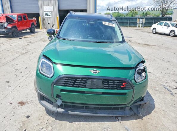 WMZ23GA06S7P40668 2025 MINI COUNTRYMAN Green Front view