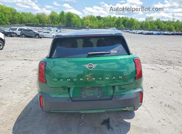 WMZ23GA06S7P40668 2025 MINI COUNTRYMAN Green Rear view