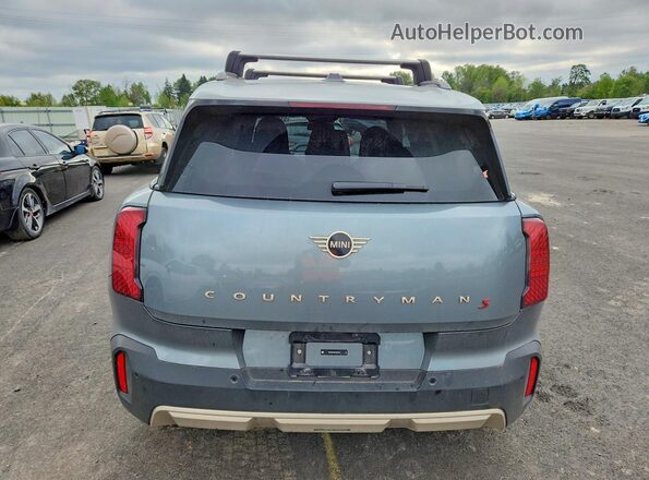 WMZ23GA09S7R90793 2025 MINI COUNTRYMAN Бирюзовый Вид сзади
