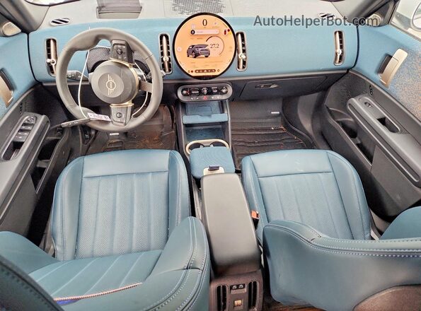 WMZ23GA09S7R90793 2025 MINI COUNTRYMAN Бирюзовый Вид панели приборов