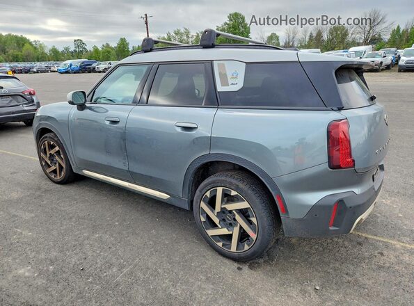WMZ23GA09S7R90793 2025 MINI COUNTRYMAN Бирюзовый Задняя левая четверть