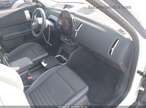 WMZ23GA0XS7S64280 2025 MINI COUNTRYMAN White Widok wnętrza z przodu