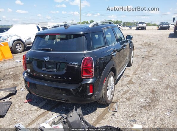 WMZ43BR00N3N68553 2022 MINI COUNTRYMAN Black Trasero derecho