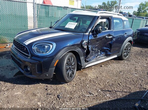 WMZ53BR00R3R55968 2024 MINI COUNTRYMAN Blue Przód lewy