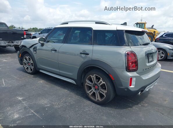 WMZ53BR01M3M96863 2021 MINI COUNTRYMAN Gray Задня ліва чверть