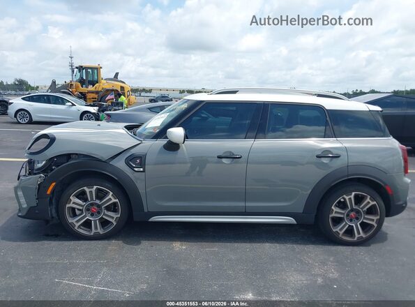 WMZ53BR01M3M96863 2021 MINI COUNTRYMAN Gray Панорамний вид салону 360°
