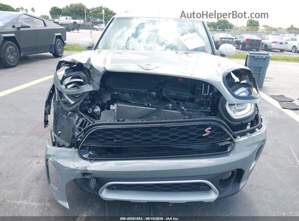 WMZ53BR01M3M96863 2021 MINI COUNTRYMAN Gray Вид щитка приладів