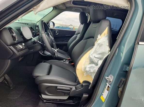 WMZ53BR06P3P97147 2023 MINI COOPER Teal Vista interior delantera