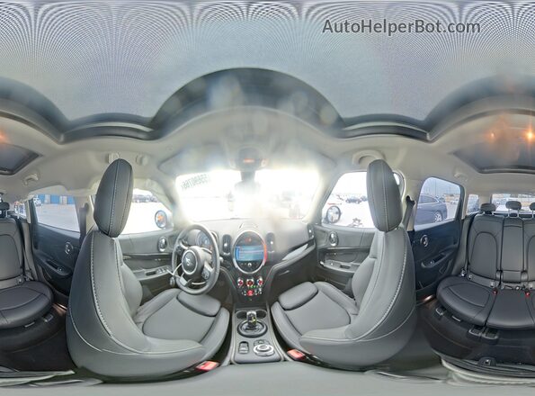 WMZ53BR06P3P97147 2023 MINI COOPER Teal Vista interior de 360 grados