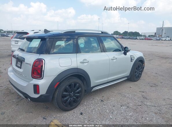 WMZ53BR07N3N95334 2022 MINI COUNTRYMAN Gray Trasero derecho