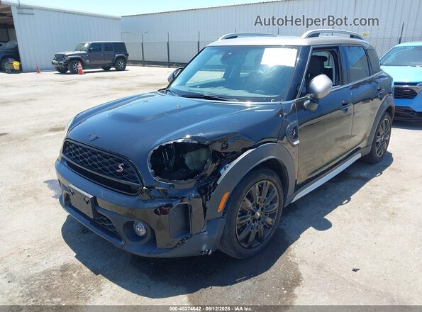 WMZ53BR09N3P05123 2022 MINI COUNTRYMAN Black Widok z przodu