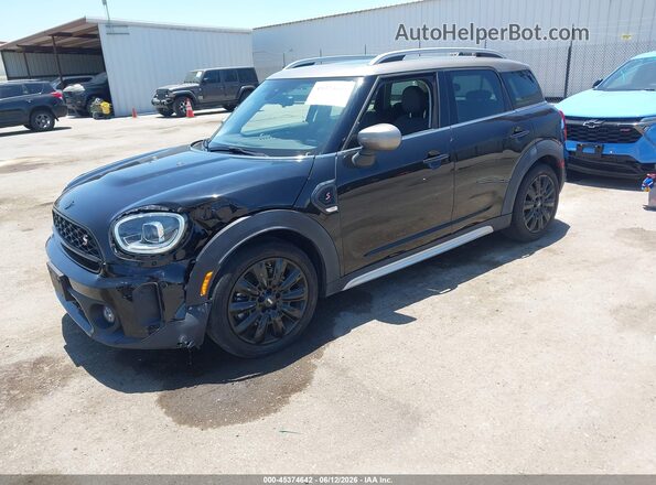 WMZ53BR09N3P05123 2022 MINI COUNTRYMAN Black Przód lewy