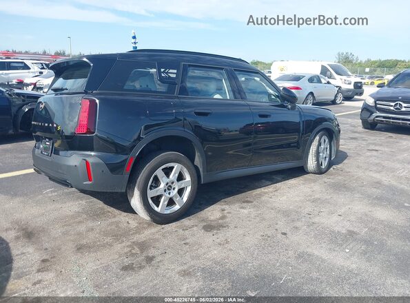 WMZ53GA02S7R60449 2025 MINI SE COUNTRYMAN Черный Задняя правая четверть