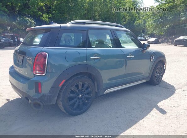 WMZ83BR00R3S13003 2024 MINI COUNTRYMAN Light Blue Trasero derecho