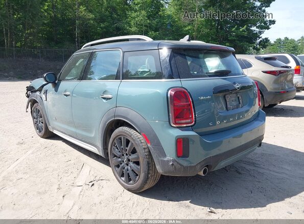 WMZ83BR00R3S13003 2024 MINI COUNTRYMAN Light Blue Trasero izquierdo