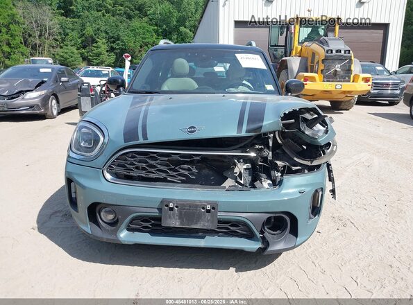 WMZ83BR00R3S13003 2024 MINI COUNTRYMAN Light Blue Vista del cuadro de instrumentos