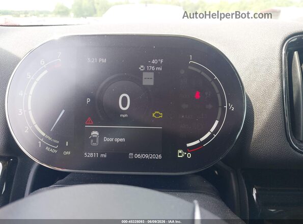 WMZ83BR02M3M45773 2021 MINI COUNTRYMAN Light Blue Вид задних сидений