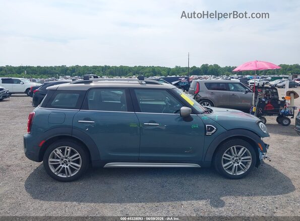 WMZ83BR02M3M45773 2021 MINI COUNTRYMAN Light Blue Вид задней части салона