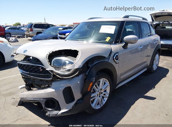 WMZ83BR02R3S02133 2024 MINI COUNTRYMAN Beige წინა მარცხენა ხედი სამი მეოთხედიდან