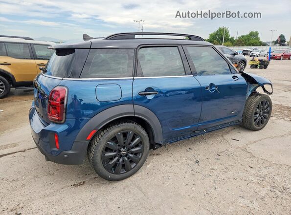 WMZ83BR07N3N36829 2022 MINI COOPER Teal Rear right