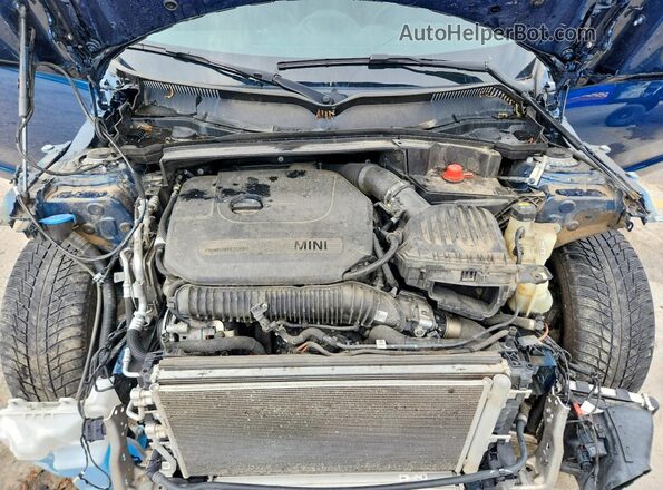 WMZ83BR07N3N36829 2022 MINI COOPER Teal Engine compartment view