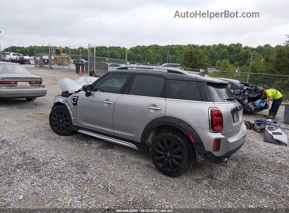 WMZ83BR07P3R25926 2023 MINI COUNTRYMAN Silver Trasero izquierdo