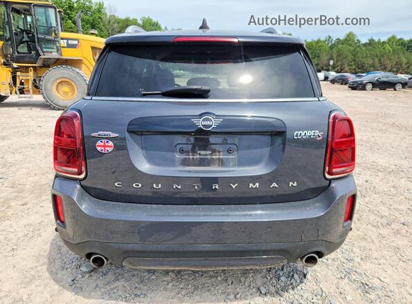 WMZ83BR08M3M72749 2021 MINI COOPER Gray Вид ззаду