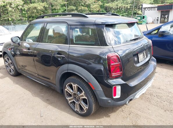 WMZ83BR0XM3N20025 2021 MINI COUNTRYMAN Черный Задняя левая четверть