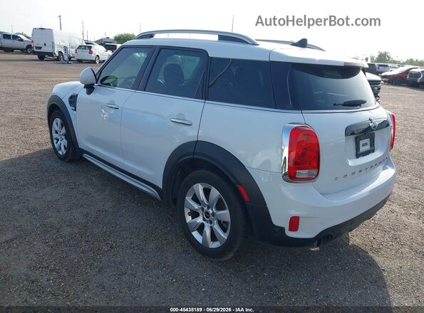 WMZYS7C30J3E07783 2018 MINI COUNTRYMAN Белый Задняя левая четверть