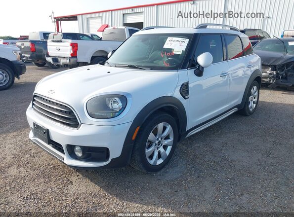 WMZYS7C30J3E07783 2018 MINI COUNTRYMAN Белый Передняя левая четверть