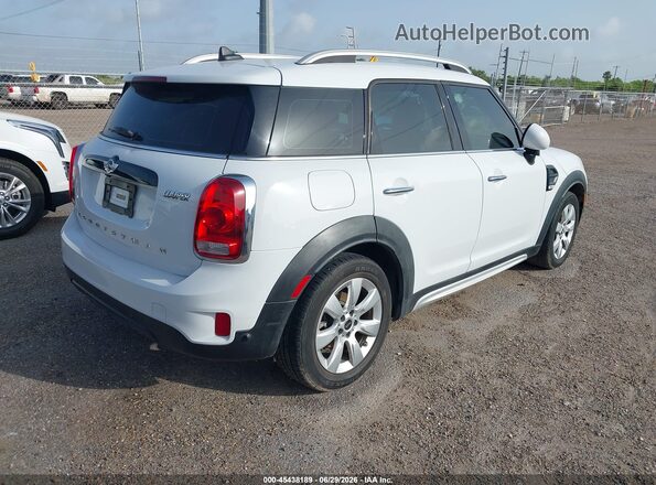 WMZYS7C30J3E07783 2018 MINI COUNTRYMAN Белый Задняя правая четверть